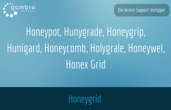 Die lustigsten Vertipper aus dem Gambio Support