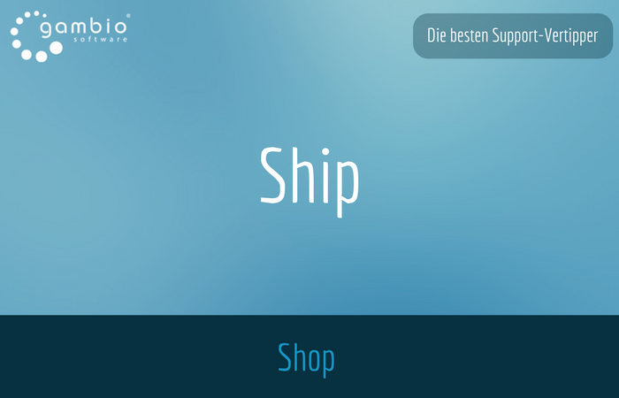 Die lustigsten Vertipper aus dem Gambio Support