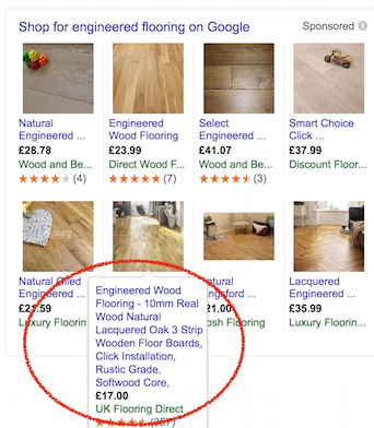 Google Shopping | Blogmarks | Econsultancy