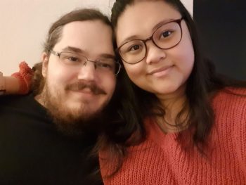 Kevin mit seiner Frau Erica