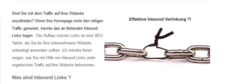 Mehr Traffic dank Inbound Links | Blogmarks