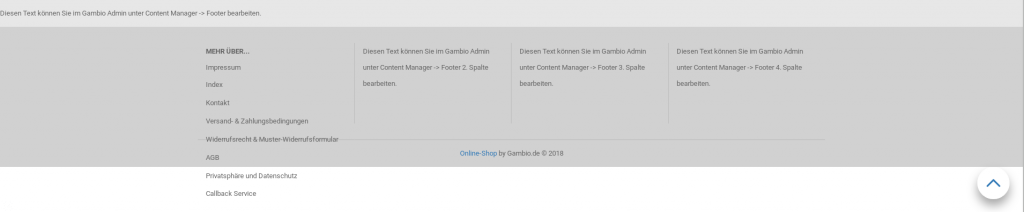Höhen falsch konfiguriert