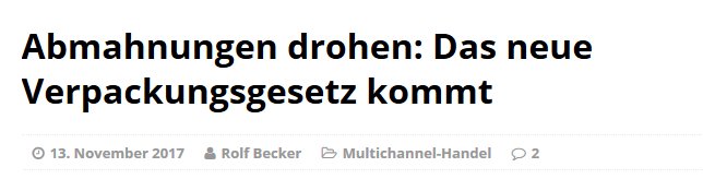 Abmahnungen im Onlinehandel | Blogmarks | Neuhandeln
