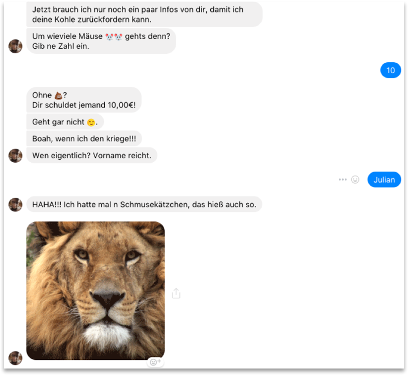 Amüsante Chatbots | Blogmarks | HubSpot