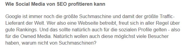 Social Media und SEO | Blogmarks | Lead Digital