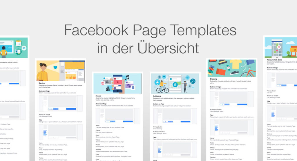 Neue Templates für Facebook-Seiten | Blogmarks | Allfacebook