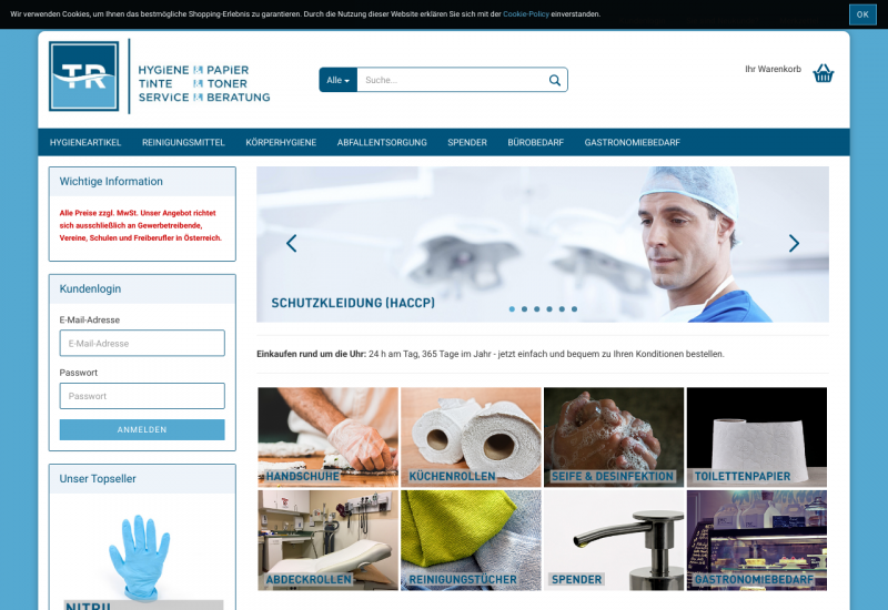 |TR| Hygiene & Papier – Shop