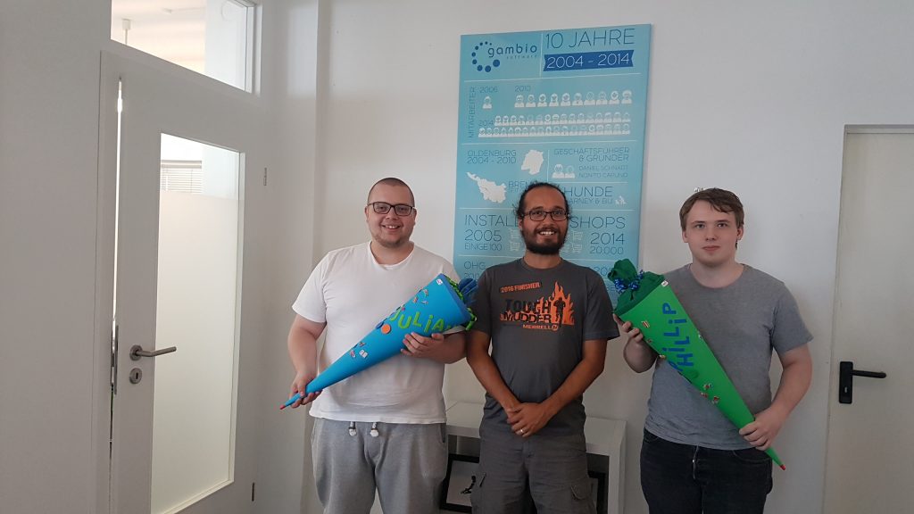 Phillip und Julian starten ihre Ausbildung