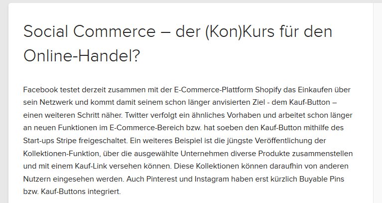 social commerce, gefahr für onlinehändler? | gambio blogmarks