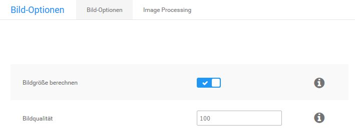 Bildqualität einstellen Gambio-Shop