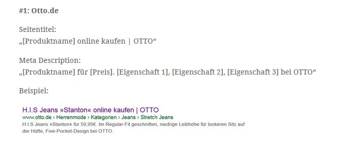 Tipps für Produktseiten | Blogmarks | Internetkapitäne