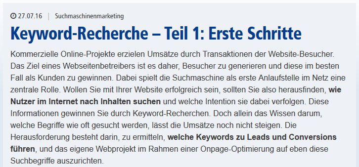 Andre Alpar mit dem 1x1 der Keyword-Recherche