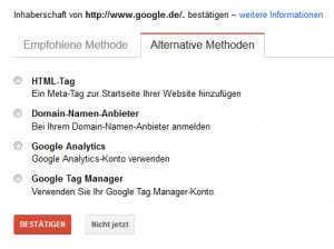 Einstieg in die Search Console | Blogmarks | Bloofusion