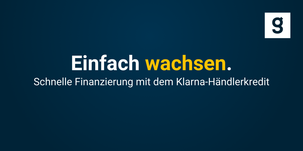 Schnell und einfach eine Finanzierung sichern, mit dem Klarna