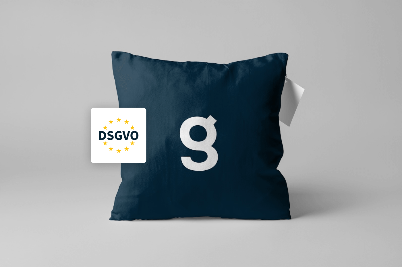 Gambio Kissen mit DSGVO Hinweis